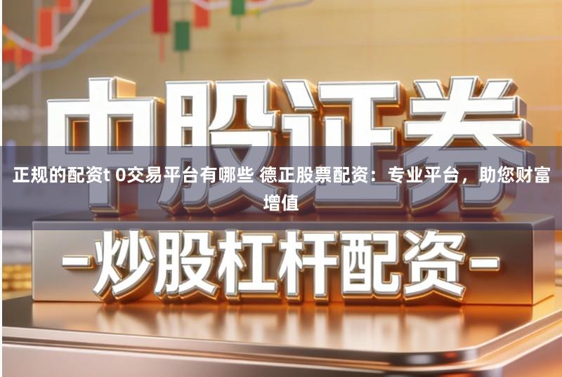 正规的配资t 0交易平台有哪些 德正股票配资：专业平台，助您财富增值