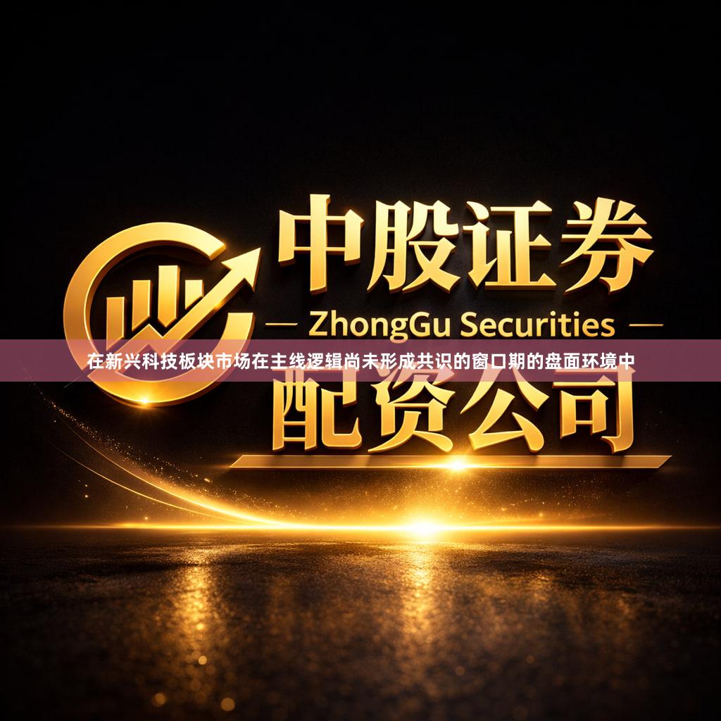 在新兴科技板块市场在主线逻辑尚未形成共识的窗口期的盘面环境中
